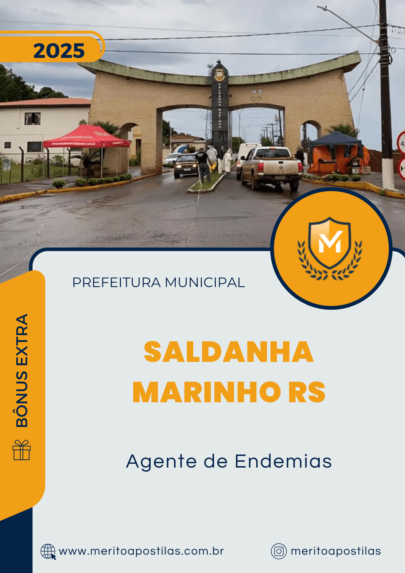 Apostila Agente de Endemias Prefeitura de Saldanha Marinho RS 2025