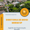 Apostila Agente de Organização Escolar Processo Seletivo Diretoria de Mogi Mirim SP 2025