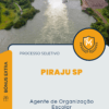 Apostila Agente de Organização Escolar Processo Seletivo Diretoria de Ensino da Região de Piraju SP 2025