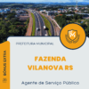 Apostila Agente de Serviço Público Concurso Prefeitura de Fazenda Vilanova RS 2025
