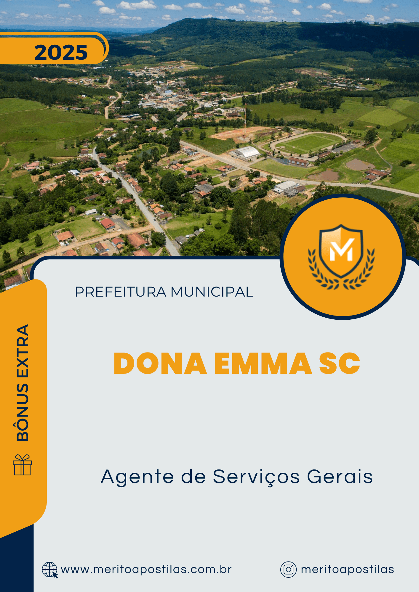 Apostila Agente de Serviços Gerais Prefeitura de Dona Emma SC 2025