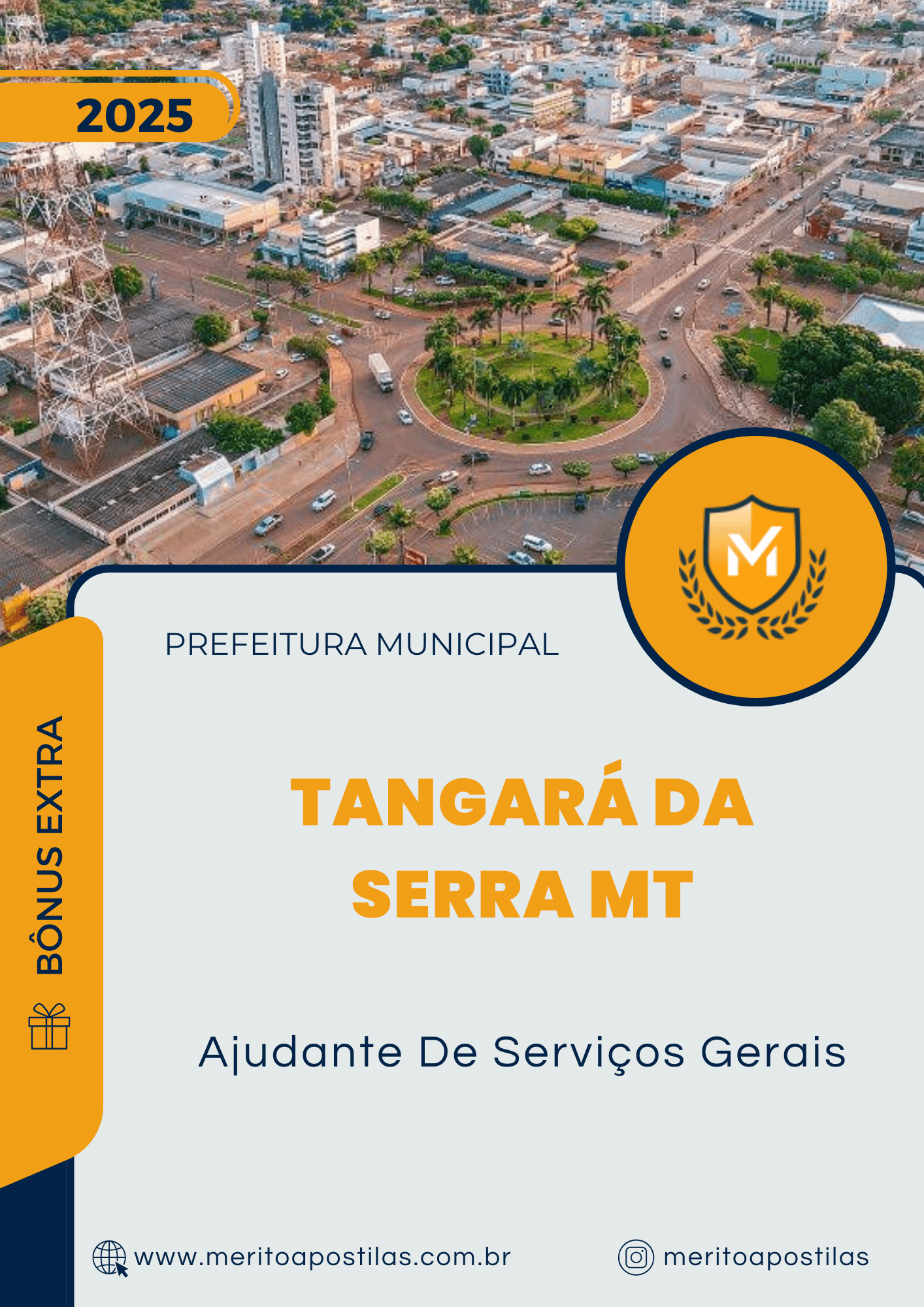 Apostila Ajudante De Serviços Gerais Prefeitura de Tangará da Serra MT 2025