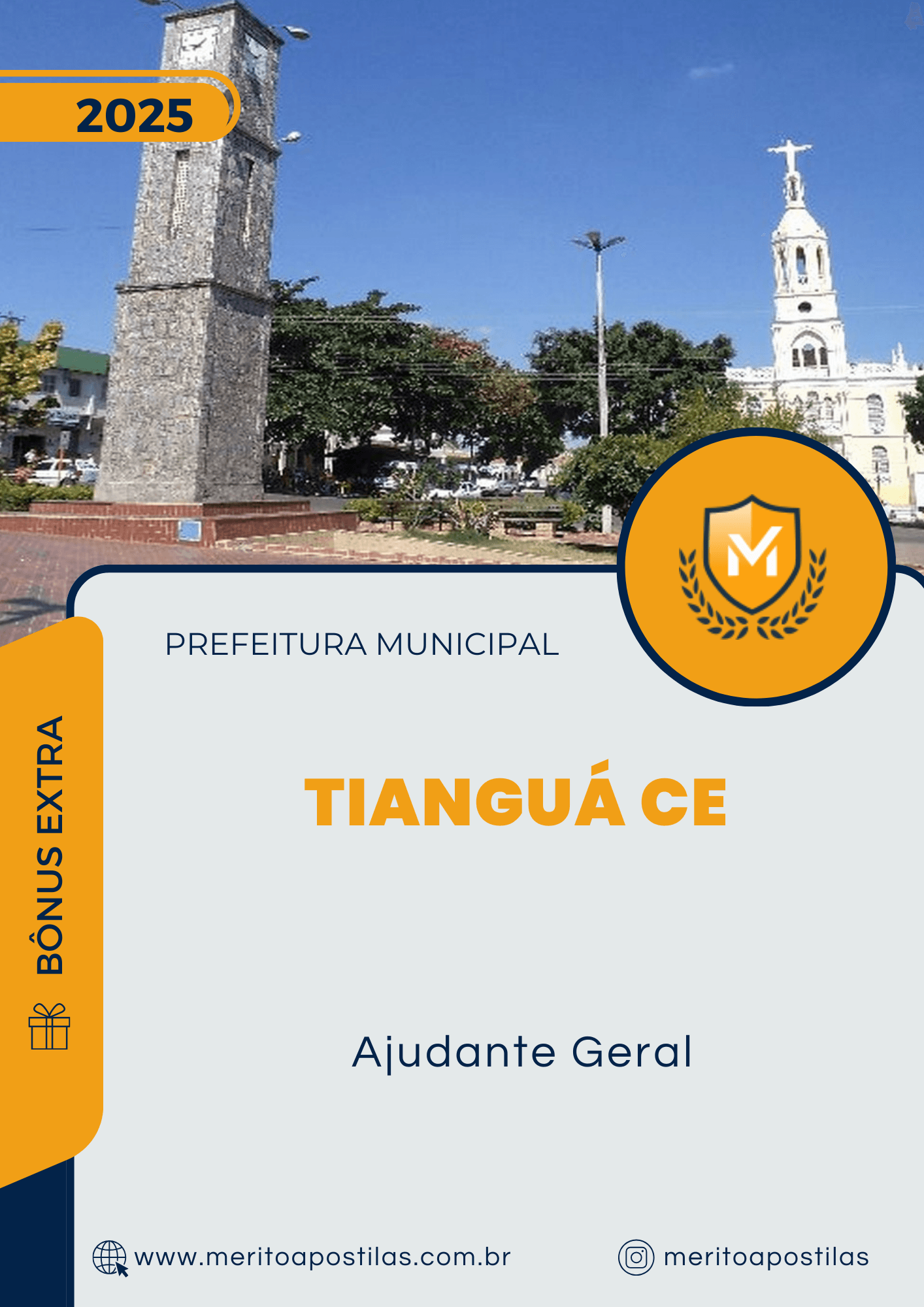 Apostila Ajudante Geral Prefeitura Municipal De Tianguá CE 2025