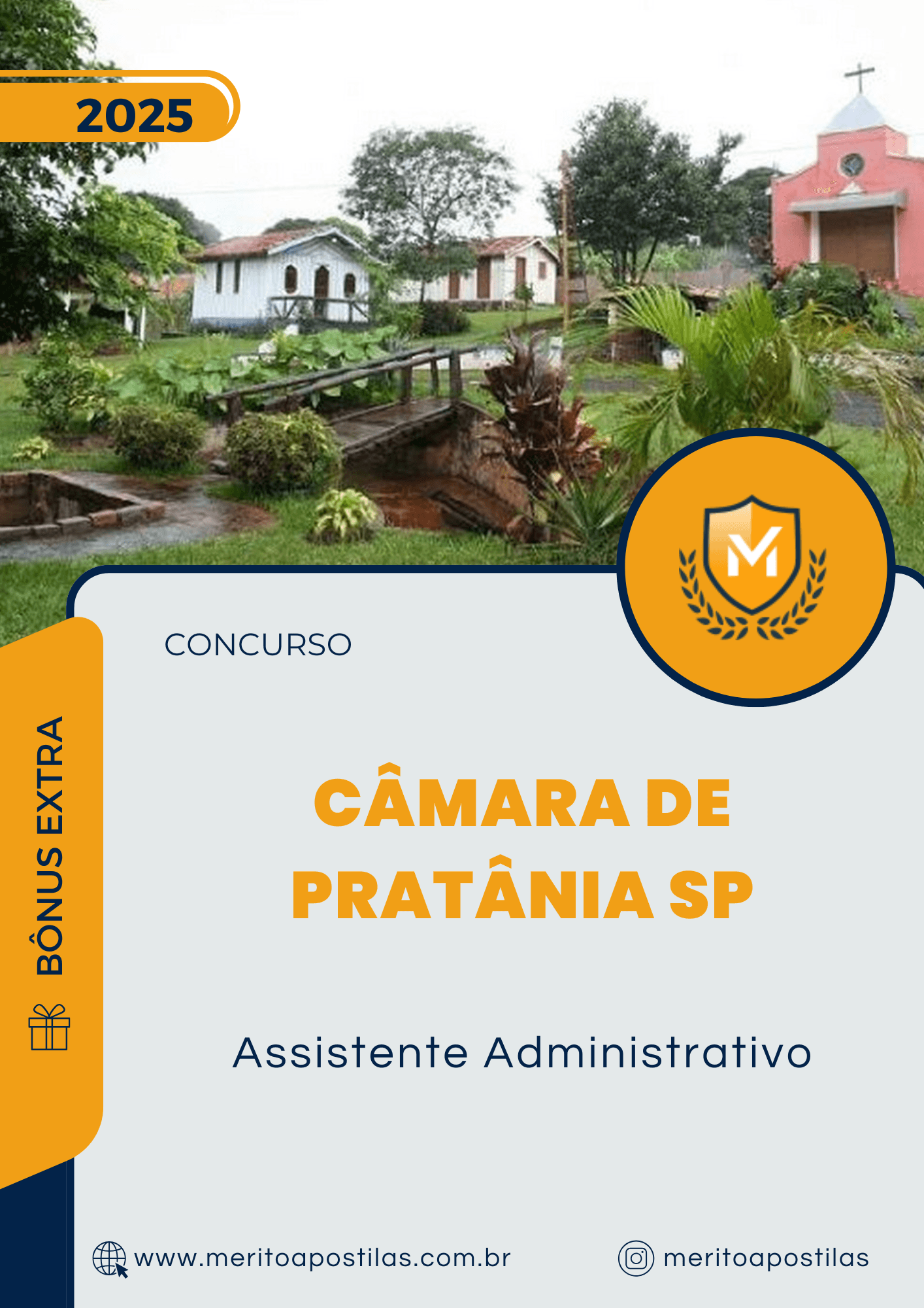 Apostila Assistente Administrativo Câmara de Pratânia SP 2025