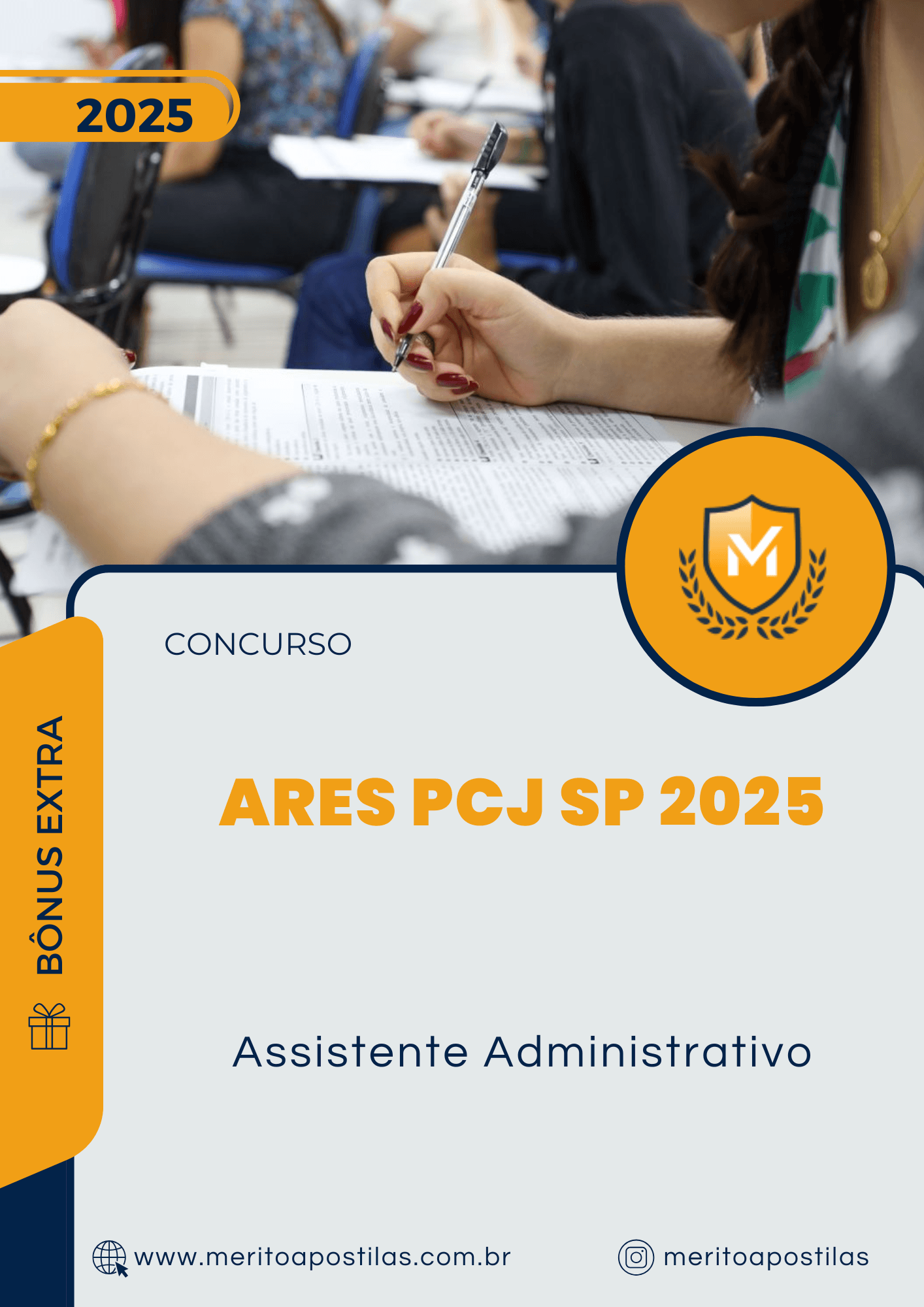 Apostila Assistente Administrativo Concurso Ares PCJ SP 2025