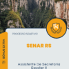 Apostila Assistente De Secretaria Escolar II Processo Seletivo SENAR RS 2025