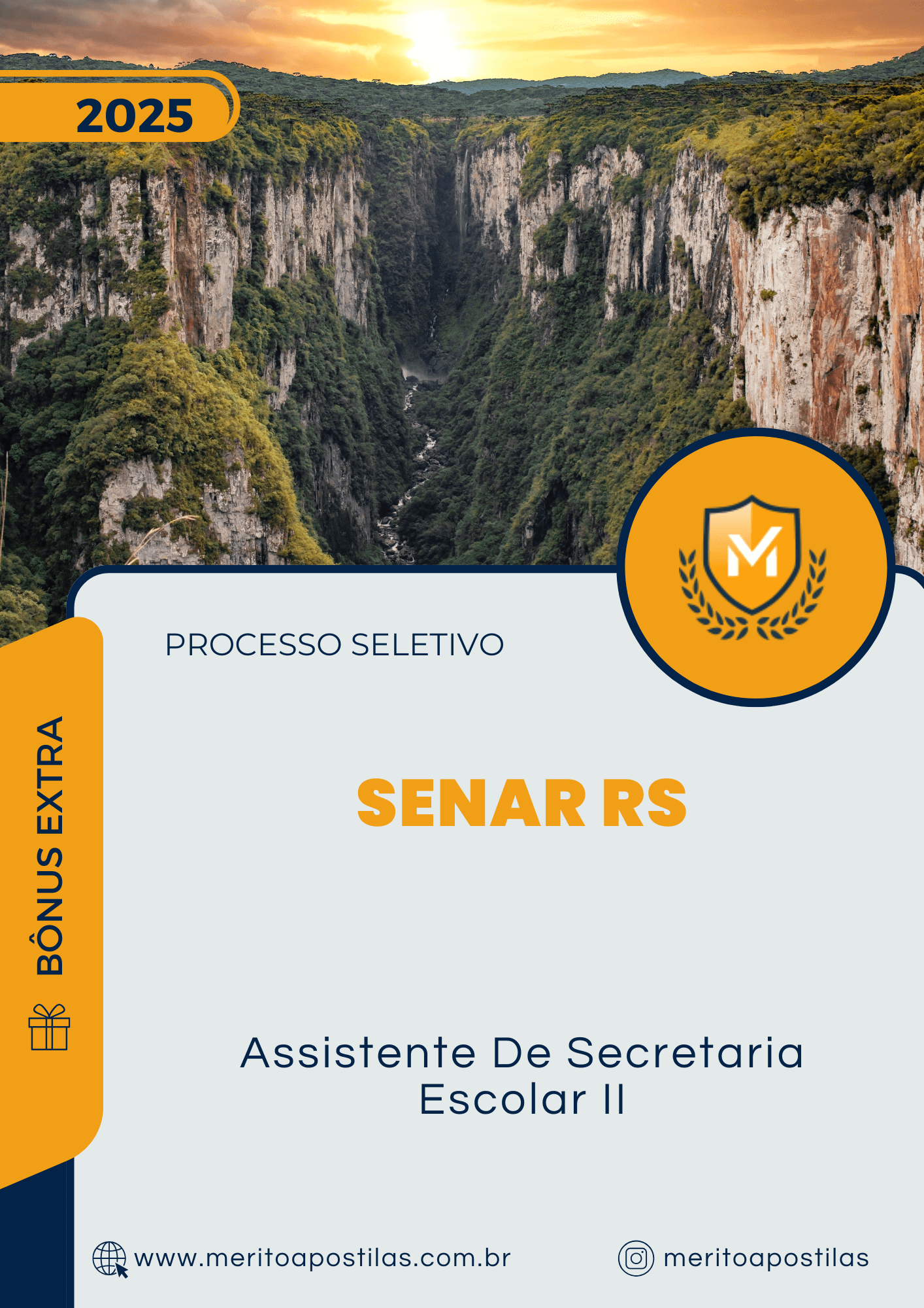 Apostila Assistente De Secretaria Escolar II Processo Seletivo SENAR RS 2025