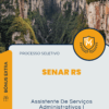 Apostila Assistente De Serviços Administrativos I Processo Seletivo SENAR RS 2025