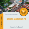 Apostila Assistente Social Concurso Prefeitura de Santa Mariana PR 2025