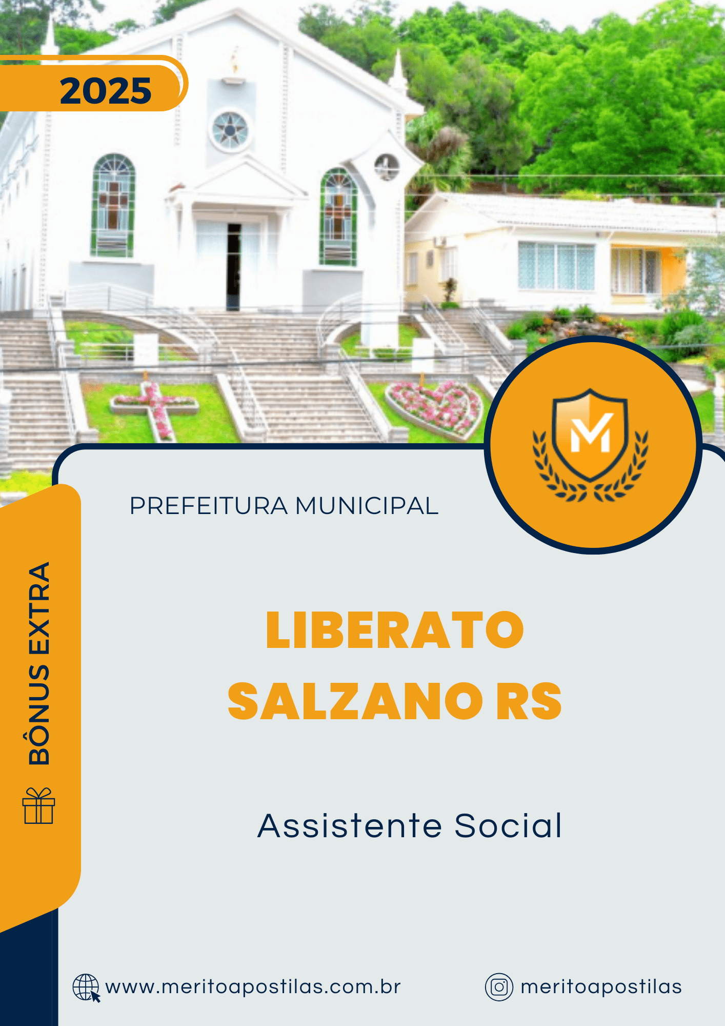 Apostila Assistente Social Prefeitura de Liberato Salzano RS 2025