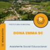 Apostila Assistente Social Educacional Prefeitura de Dona Emma SC 2025