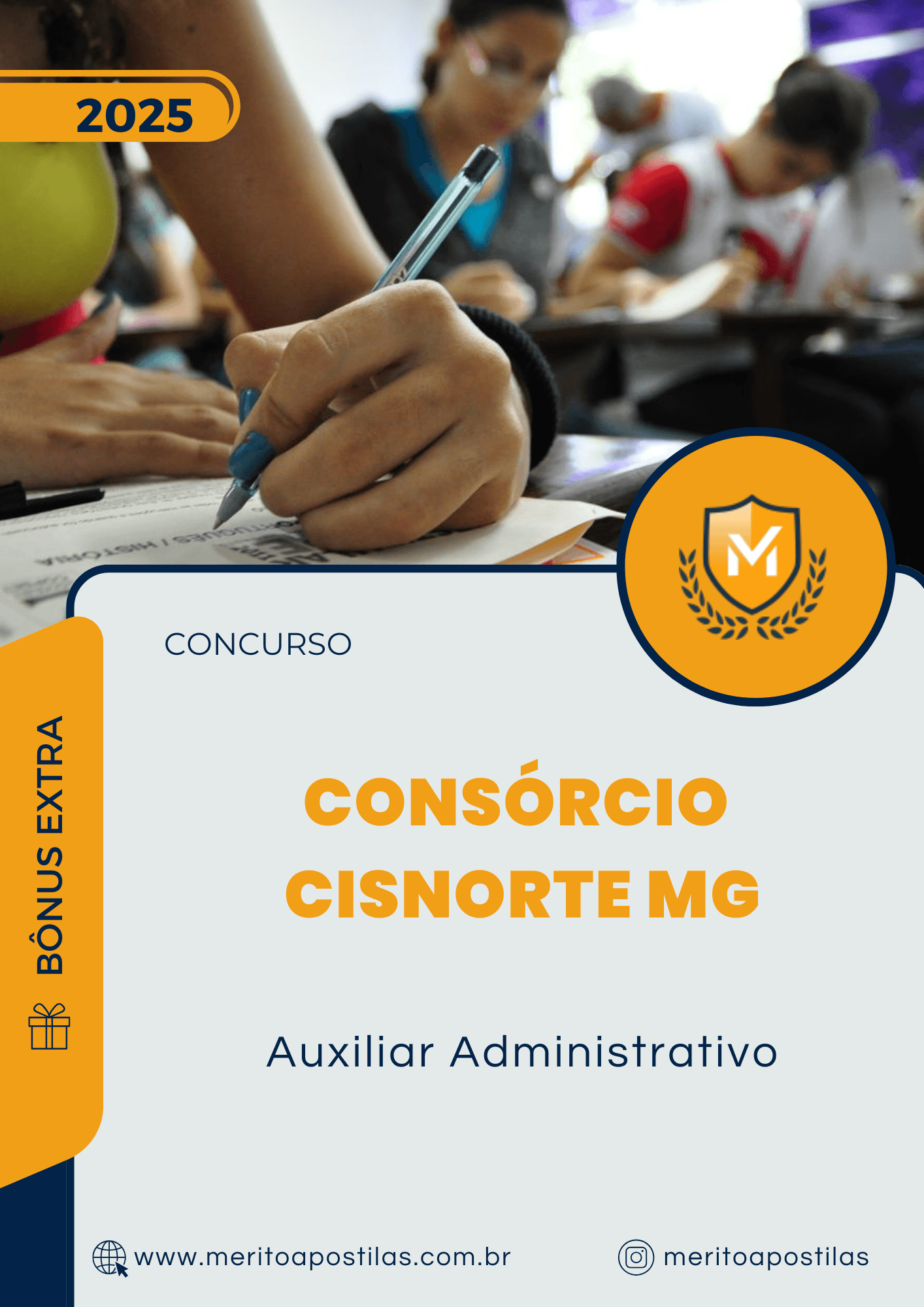 Apostila Auxiliar Administrativo Concurso Consórcio Cisnorte MG 2025