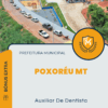Apostila Auxiliar De Dentista Prefeitura de Poxoréu MT 2025