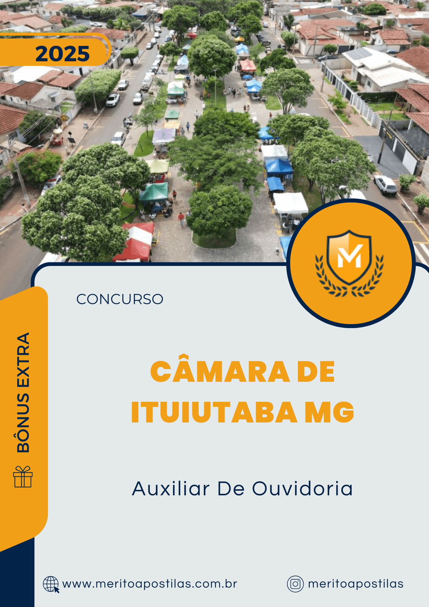 Apostila Auxiliar De Ouvidoria Concurso Câmara de Ituiutaba MG 2025