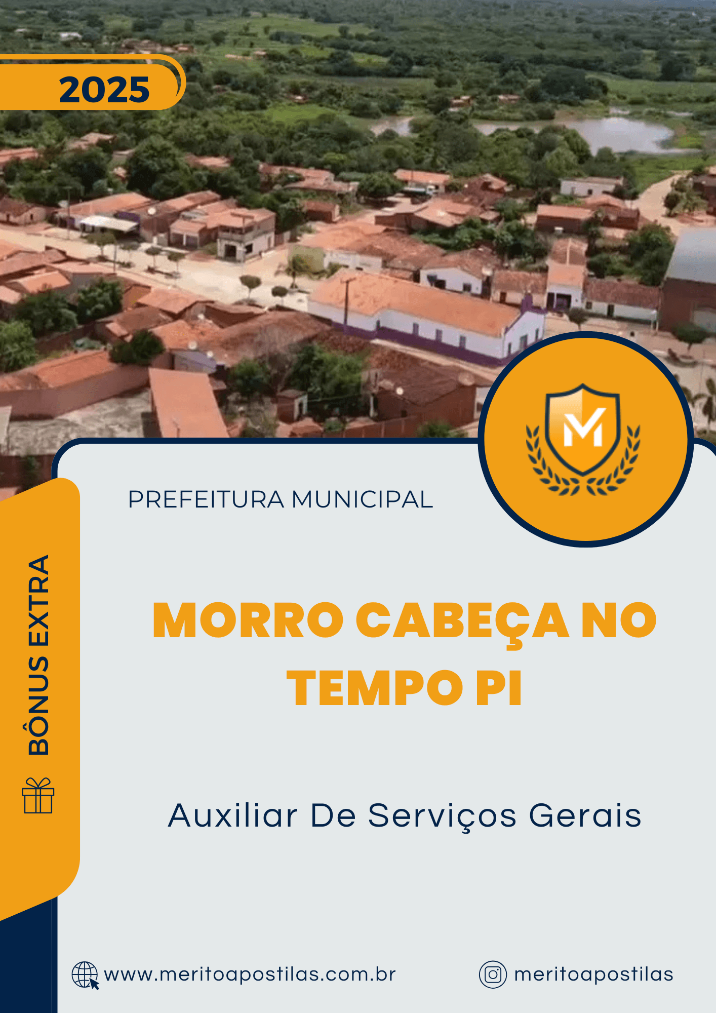 Apostila Auxiliar De Serviços Gerais Prefeitura de Morro Cabeça no Tempo PI 2025