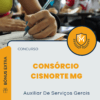 Apostila Auxiliar De Serviços Gerais Concurso Consórcio Cisnorte MG 2025