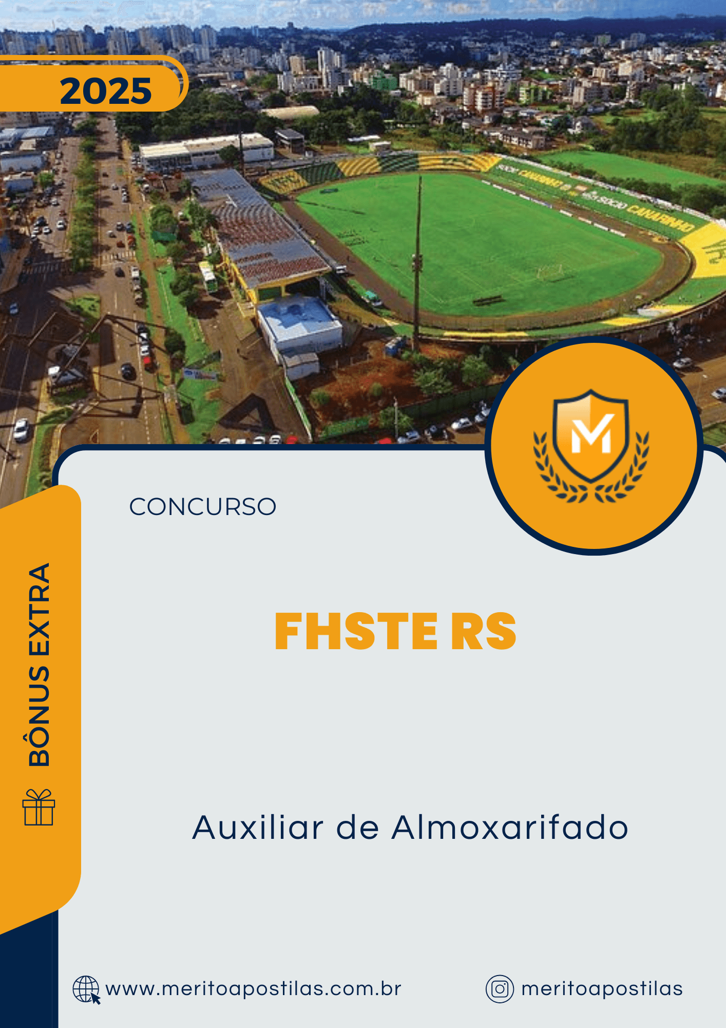 Apostila Auxiliar de Almoxarifado Concurso Fundação Hospitalar Santa Terezinha de Erechim RS 2025