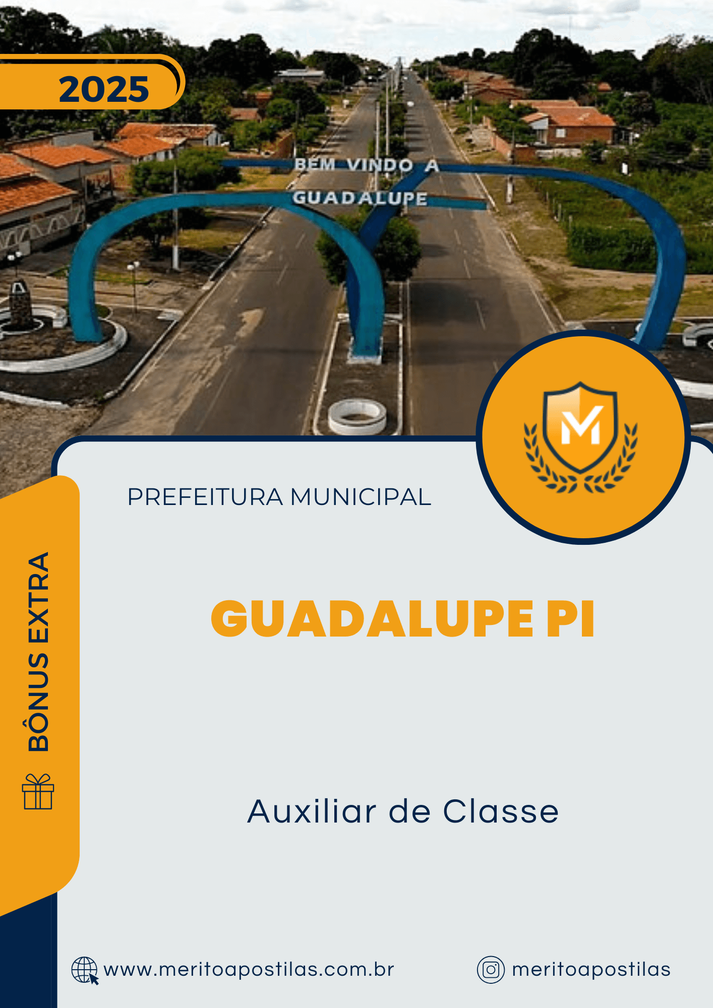 Apostila Auxiliar de Classe Prefeitura de Guadalupe PI 2025
