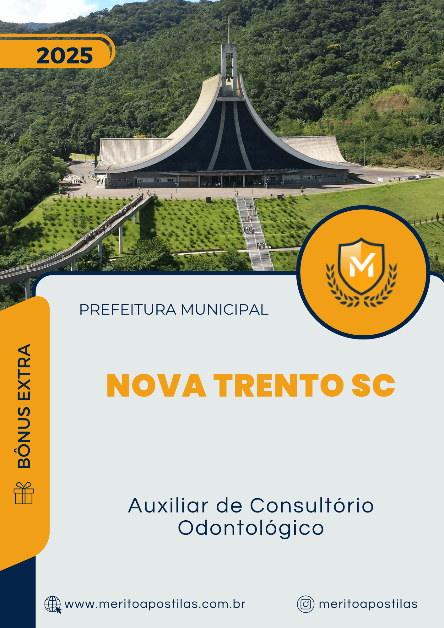 Apostila Auxiliar de Consultório Odontológico Prefeitura de Nova Trento SC 2025