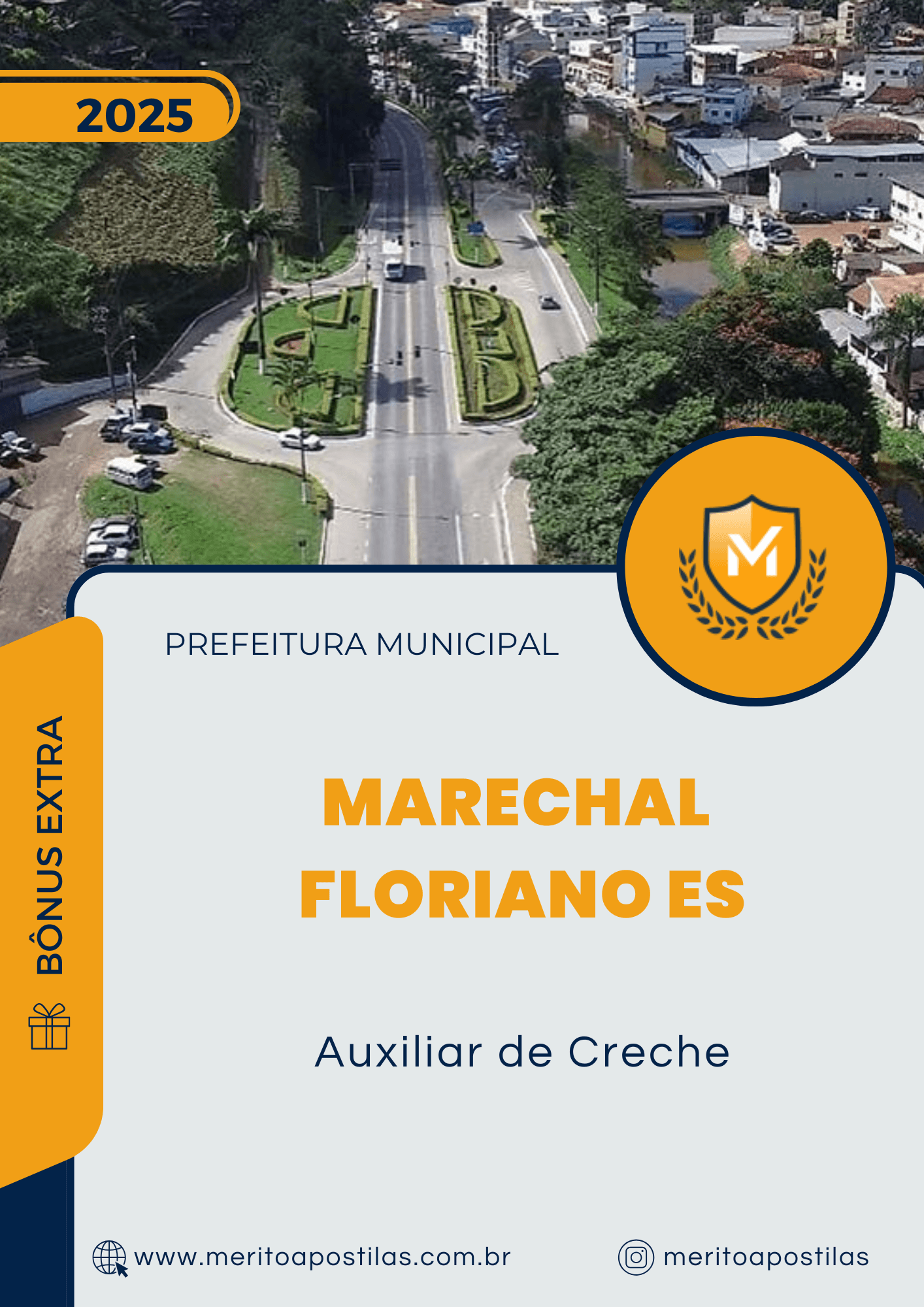 Apostila Auxiliar de Creche Prefeitura de Marechal Floriano ES 2025