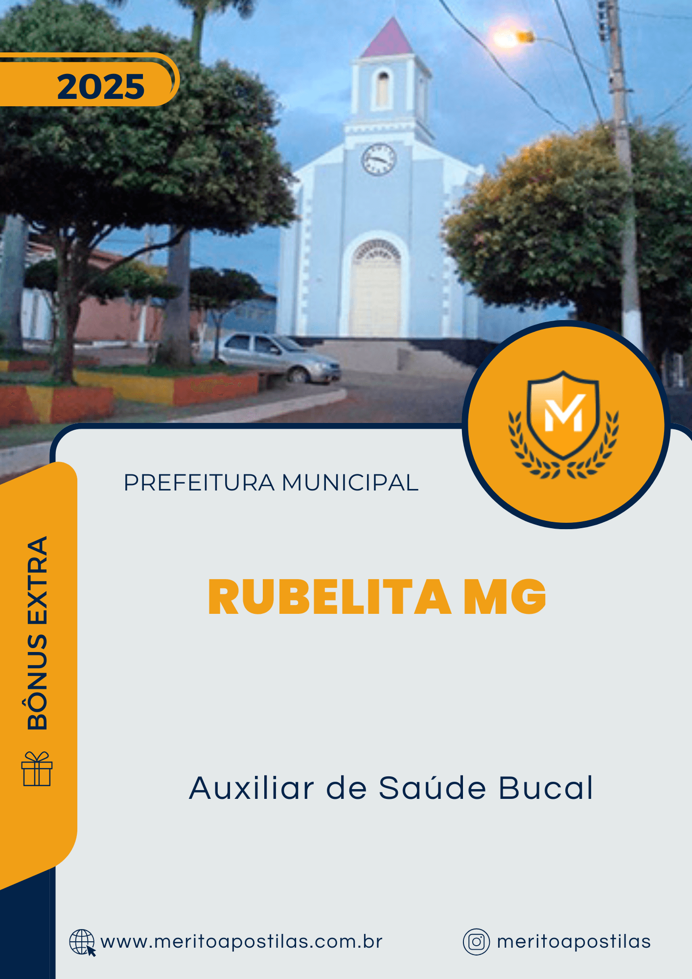 Apostila Auxiliar de Saúde Bucal Prefeitura de Rubelita MG 2025