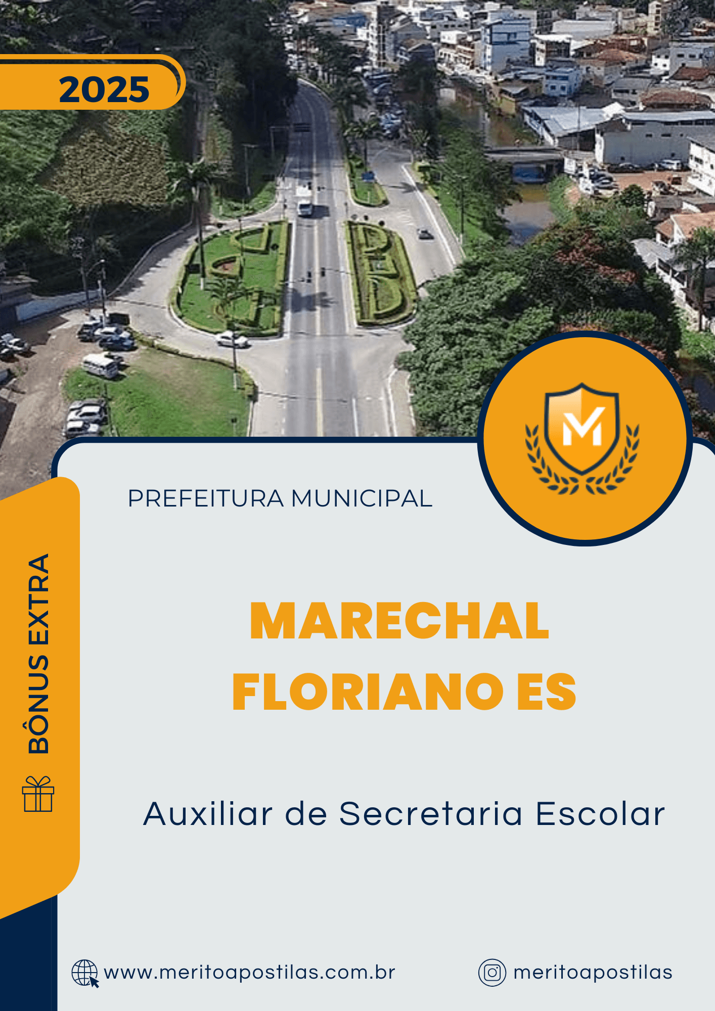 Apostila Auxiliar de Secretaria Escolar Prefeitura de Marechal Floriano ES 2025