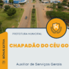 Apostila Auxiliar de Serviços Gerais Prefeitura de Chapadão do Céu GO 2025