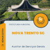 Apostila Auxiliar de Serviços Gerais Prefeitura de Nova Trento SC 2025