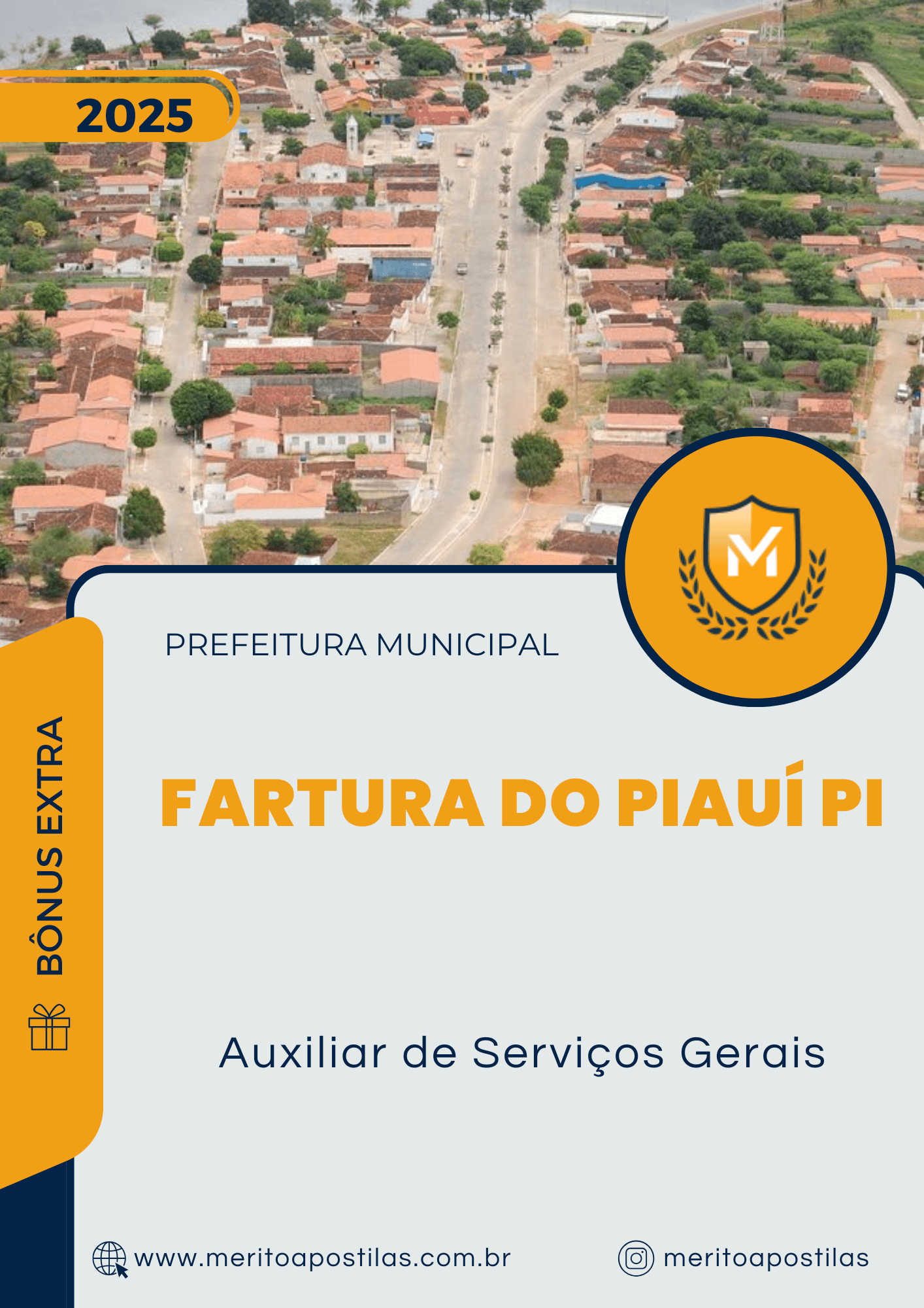 Apostila Auxiliar de Serviços Gerais Prefeitura de Fartura do Piauí PI 2025