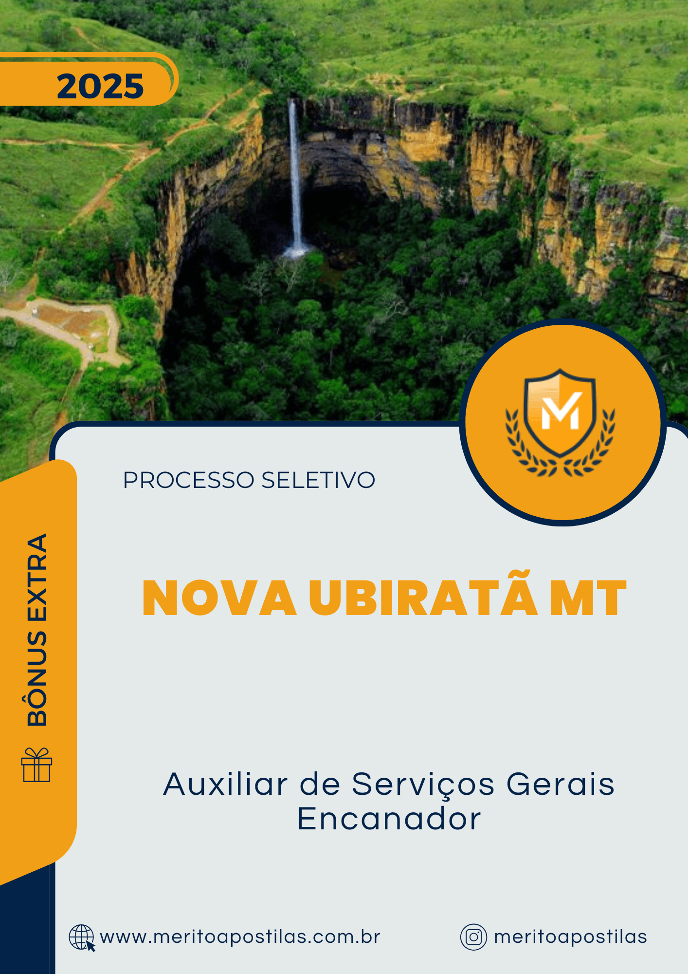 Apostila Auxiliar de Serviços Gerais Encanador Processo Seletivo Nova Ubiratã MT 2025