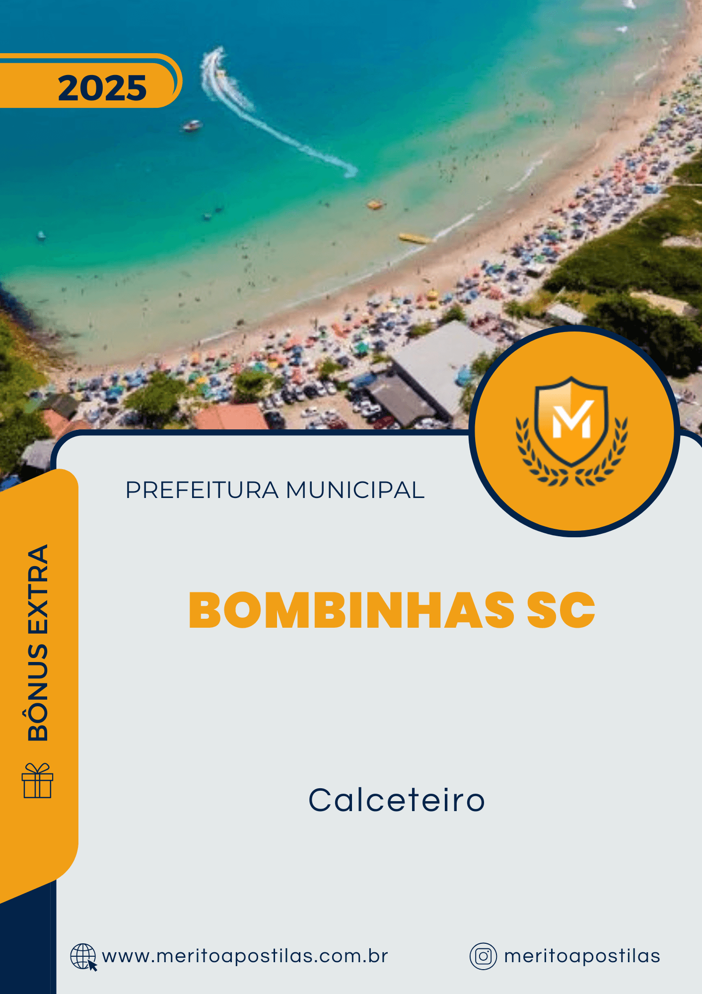 Apostila Calceteiro Prefeitura de Bombinhas SC 2025