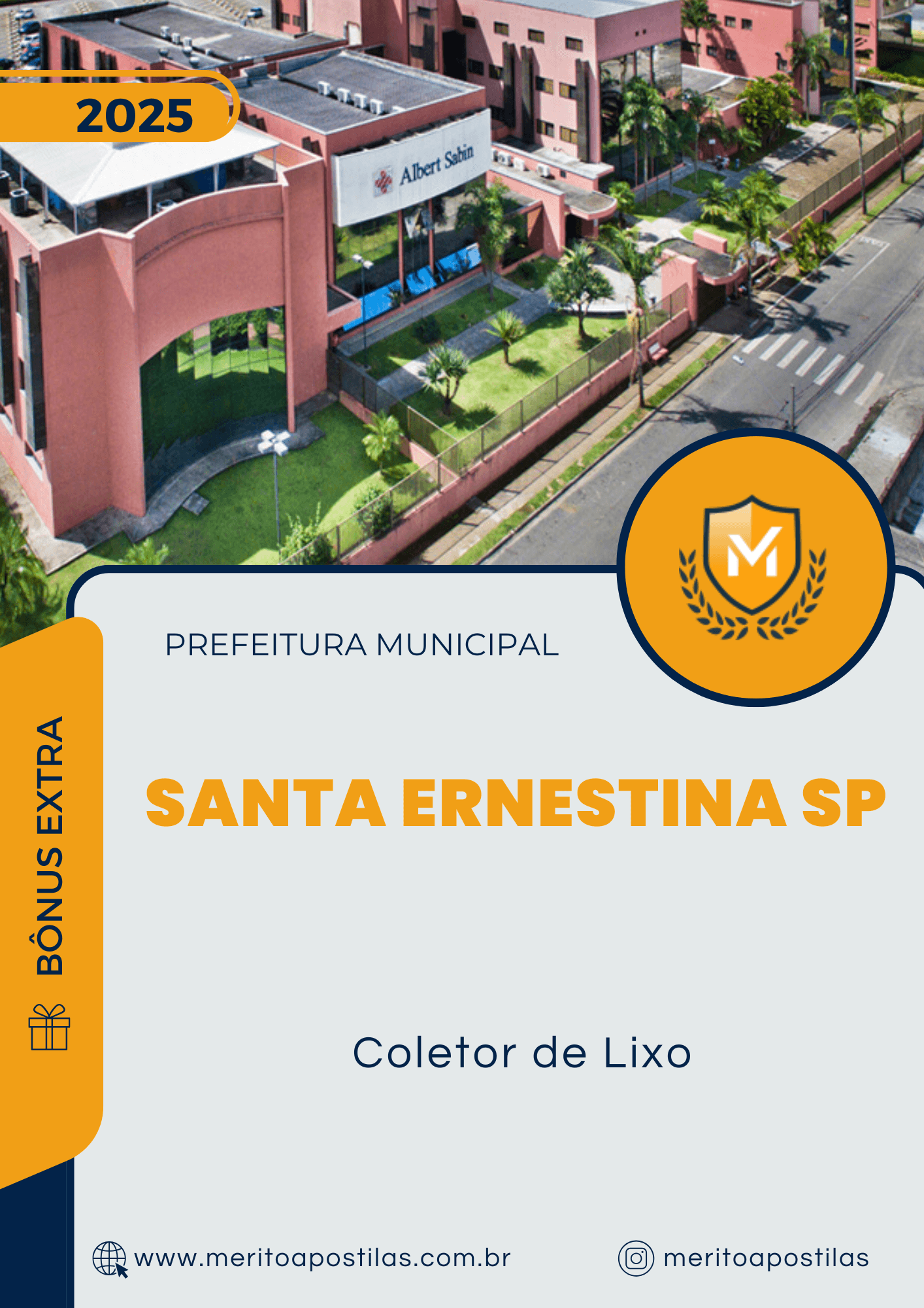 Apostila Coletor de Lixo Concurso Prefeitura de Santa Ernestina SP 2025