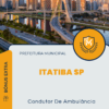 Apostila Condutor De Ambulância Prefeitura de Itatiba SP 2025