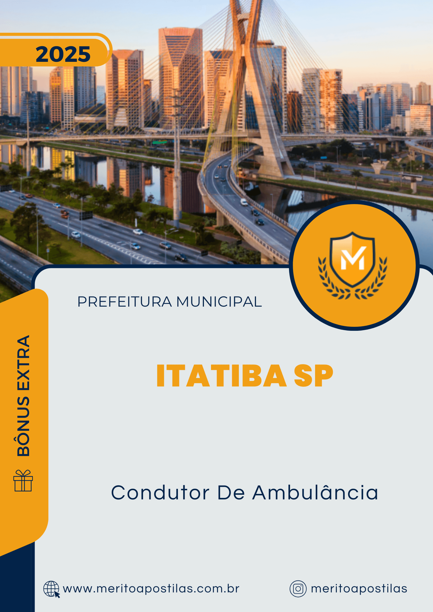 Apostila Condutor De Ambulância Prefeitura de Itatiba SP 2025