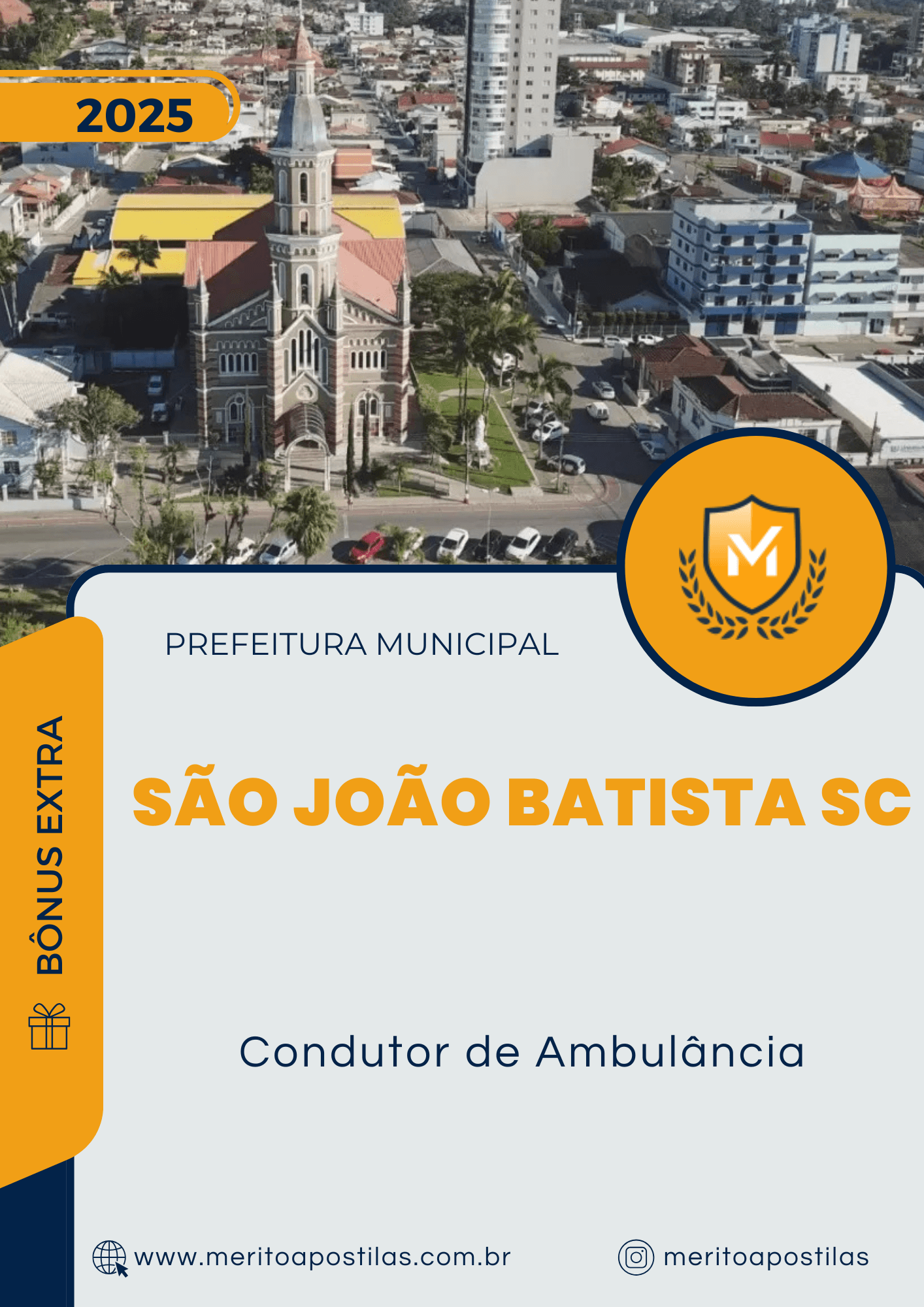 Apostila Condutor de Ambulância Prefeitura de São João Batista SC 2025