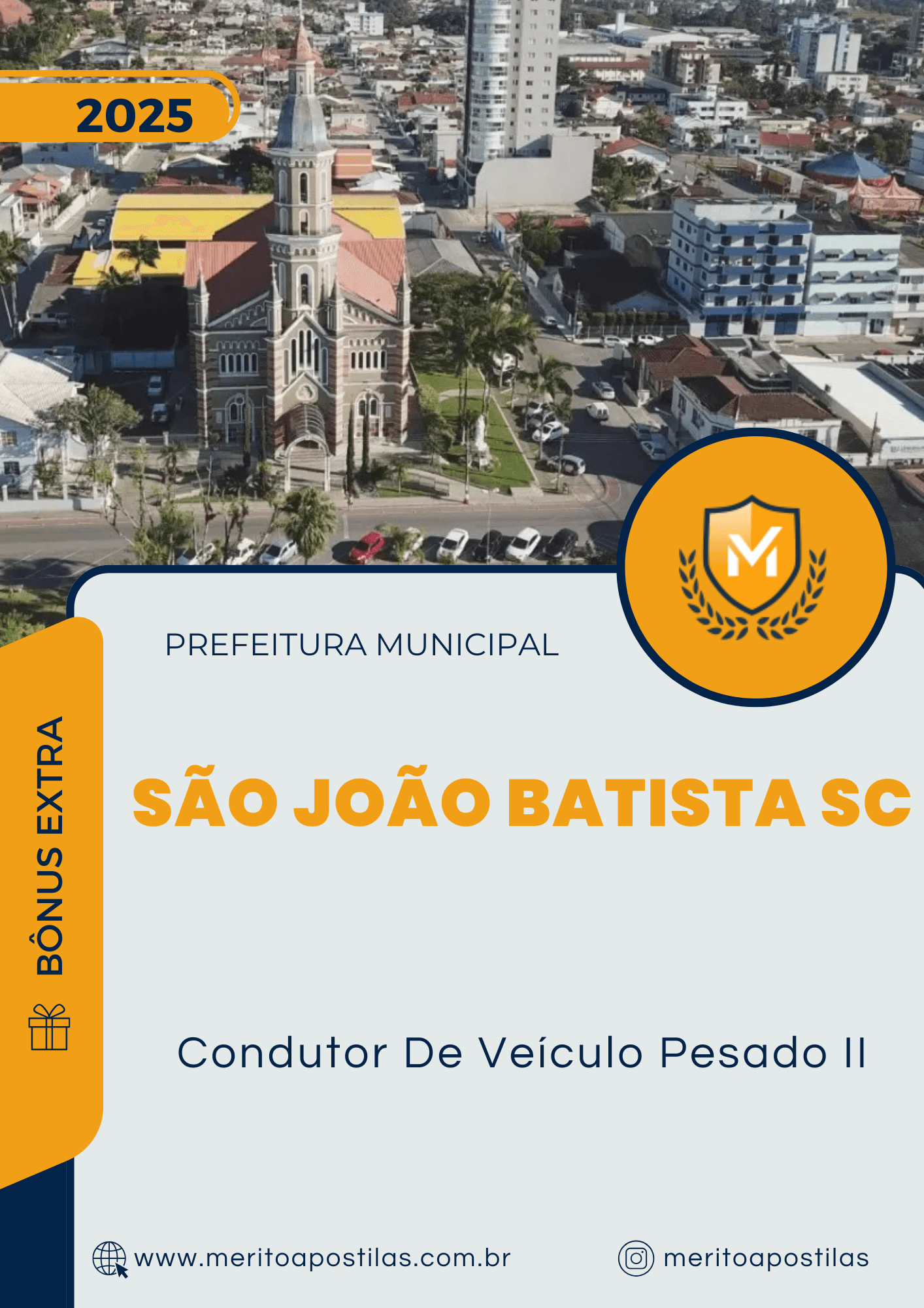 Apostila Condutor de Veículo Pesado II Prefeitura de São João Batista SC 2025