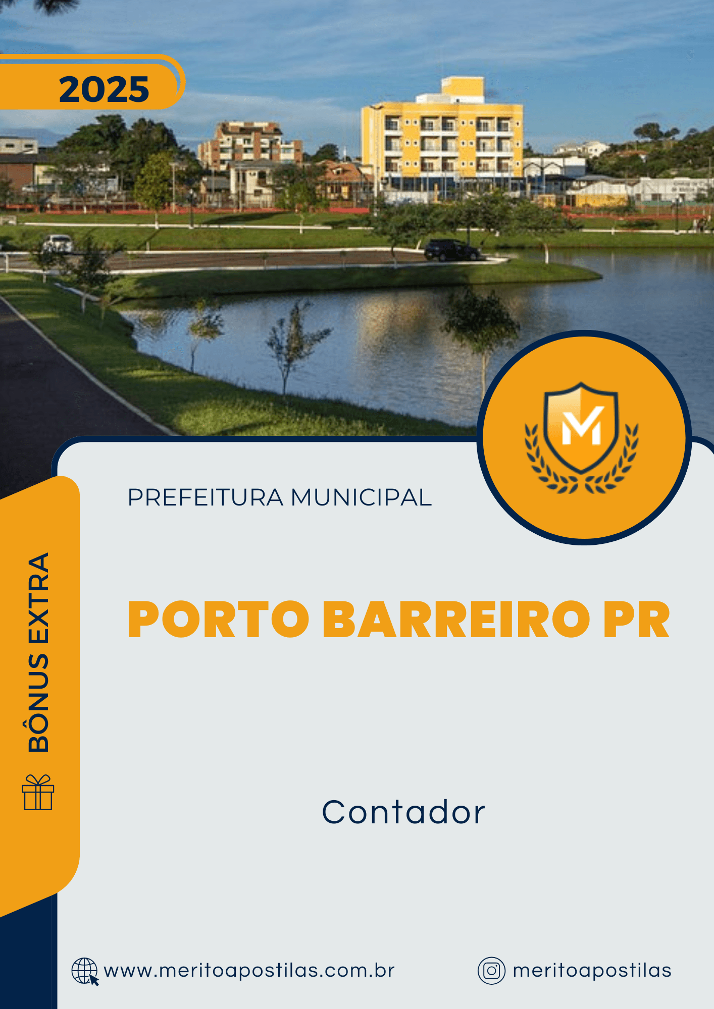 Apostila Contador Concurso da Prefeitura de Porto Barreiro PR 2025