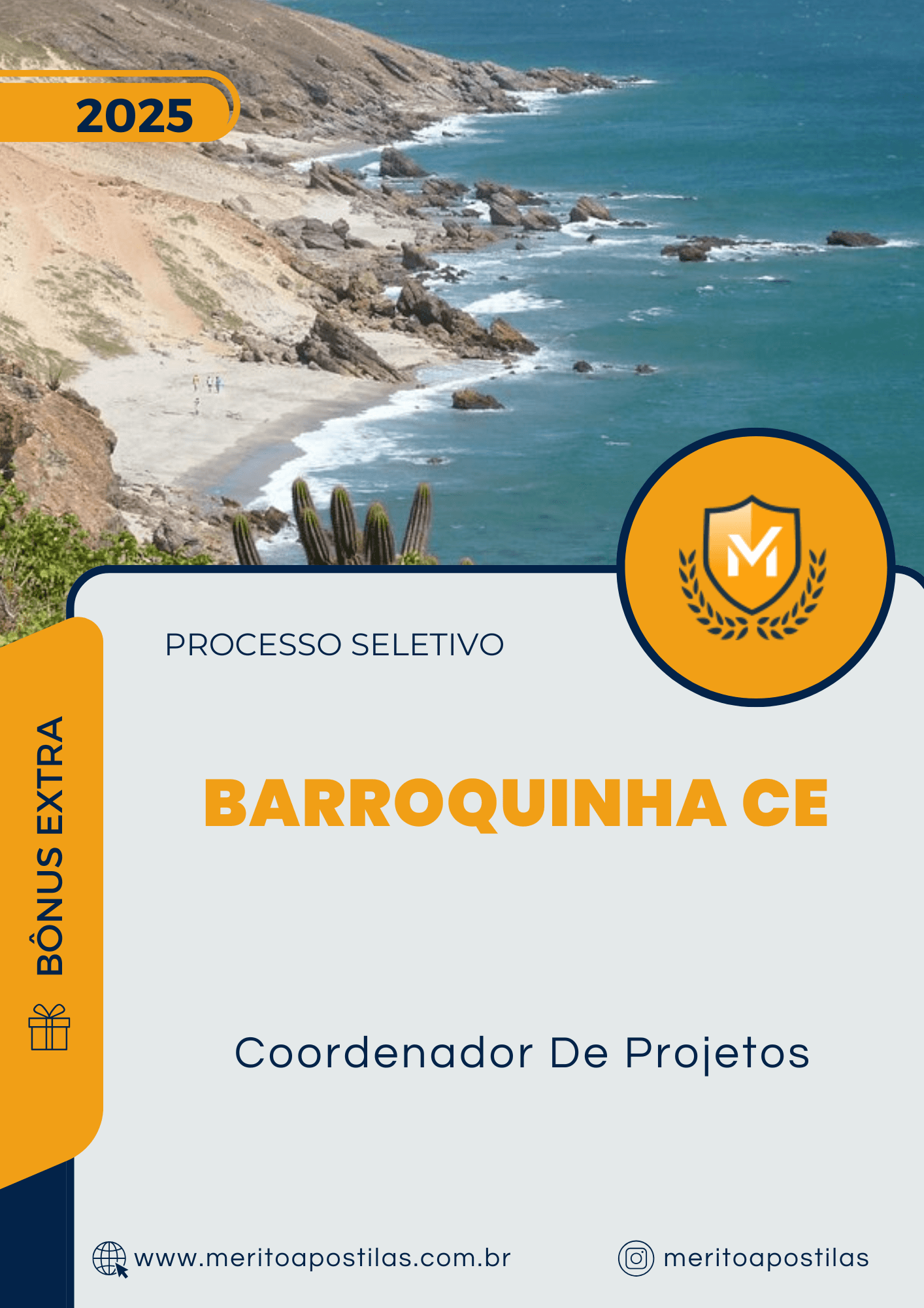 Apostila Coordenador De Projetos Processo Seletivo Barroquinha CE 2025