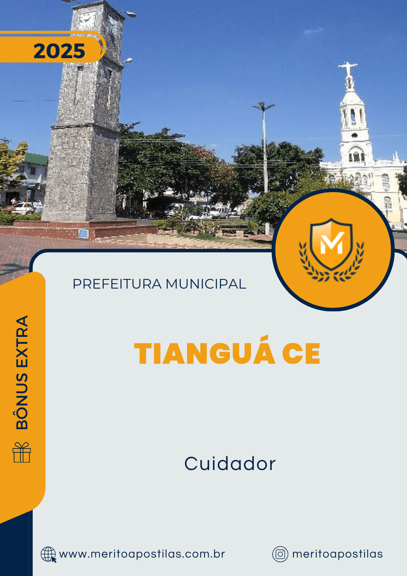 Apostila Cuidador Prefeitura Municipal De Tianguá CE 2025