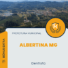 Apostila Dentista Prefeitura Municipal de Albertina MG 2025