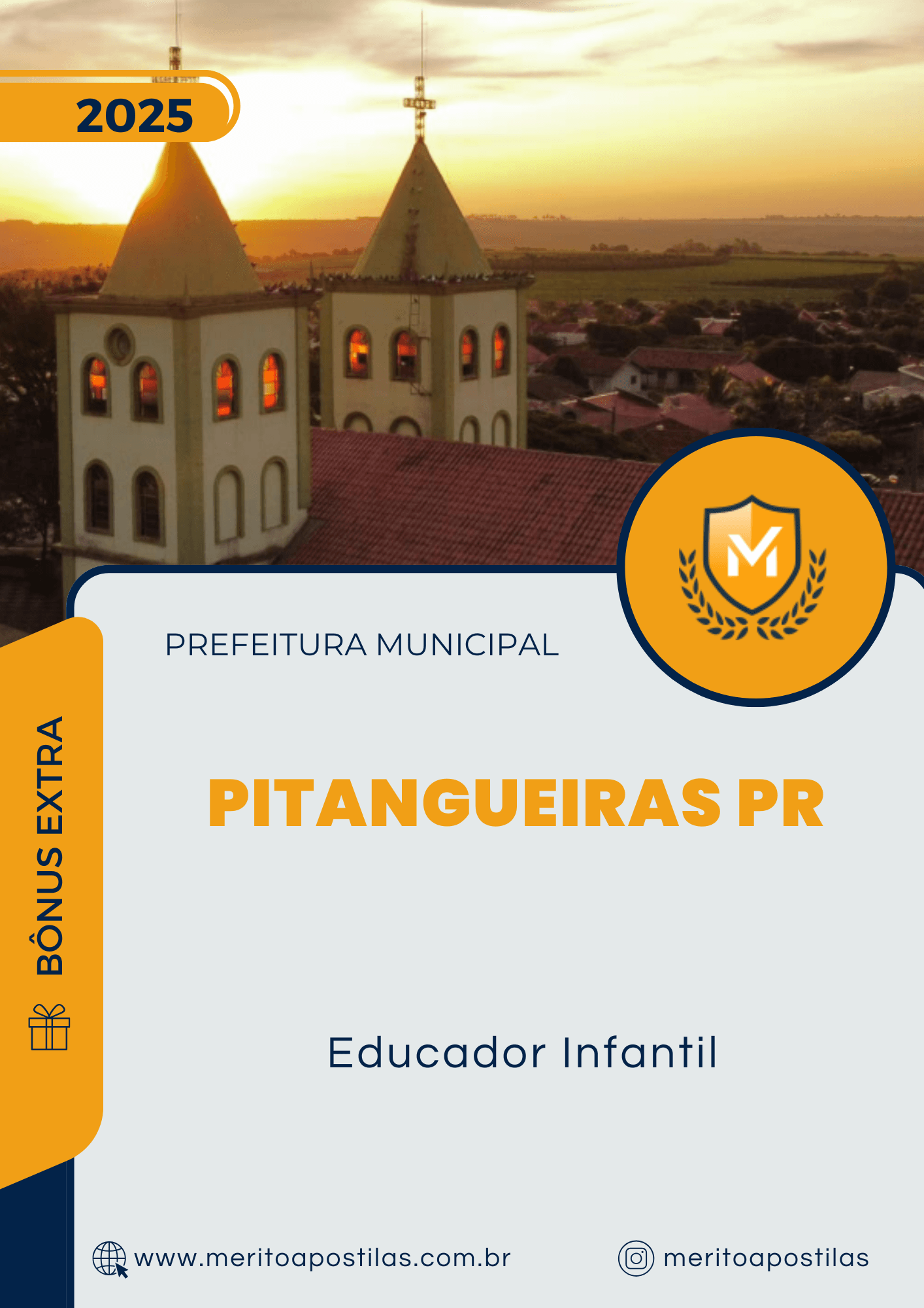 Apostila Educador Infantil Prefeitura de Pitangueiras PR 2025
