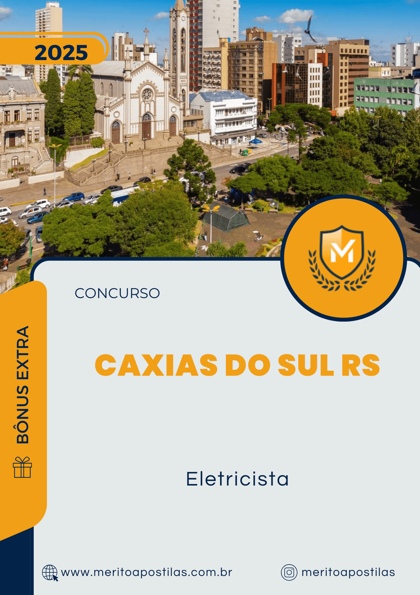 Apostila Eletricista Concurso Caxias do Sul RS 2025