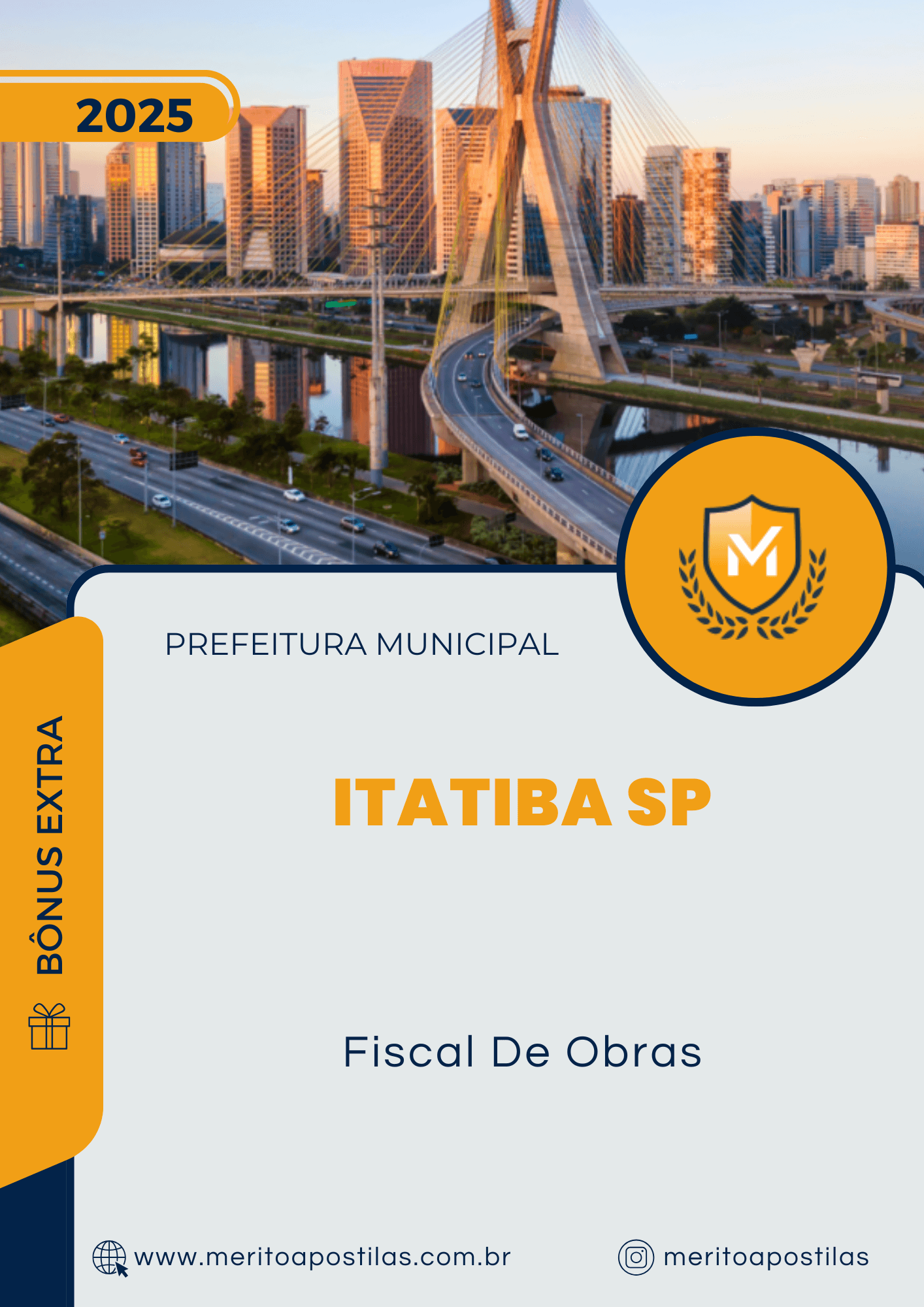 Apostila Fiscal De Obras Prefeitura de Itatiba SP 2025
