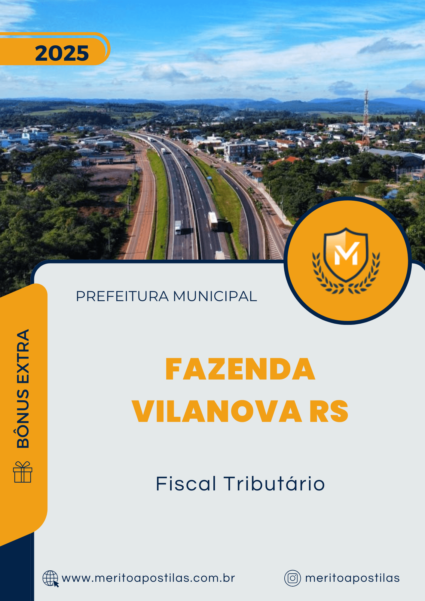 Apostila Fiscal Tributário Concurso Prefeitura de Fazenda Vilanova RS 2025
