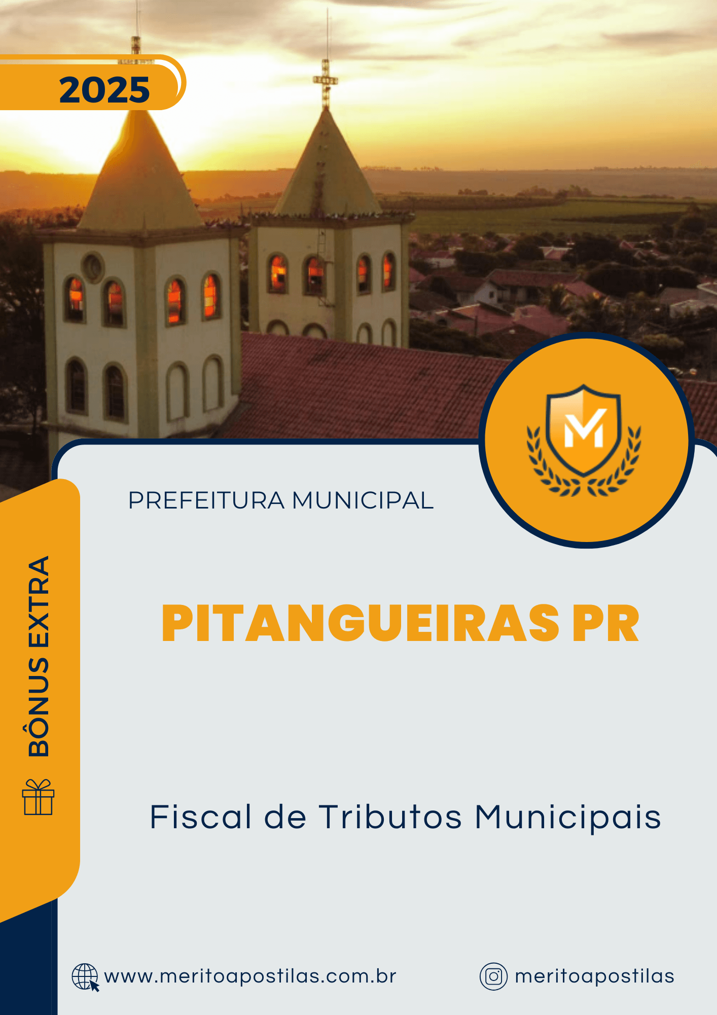 Apostila Fiscal de Tributos Municipais Prefeitura de Pitangueiras PR 2025