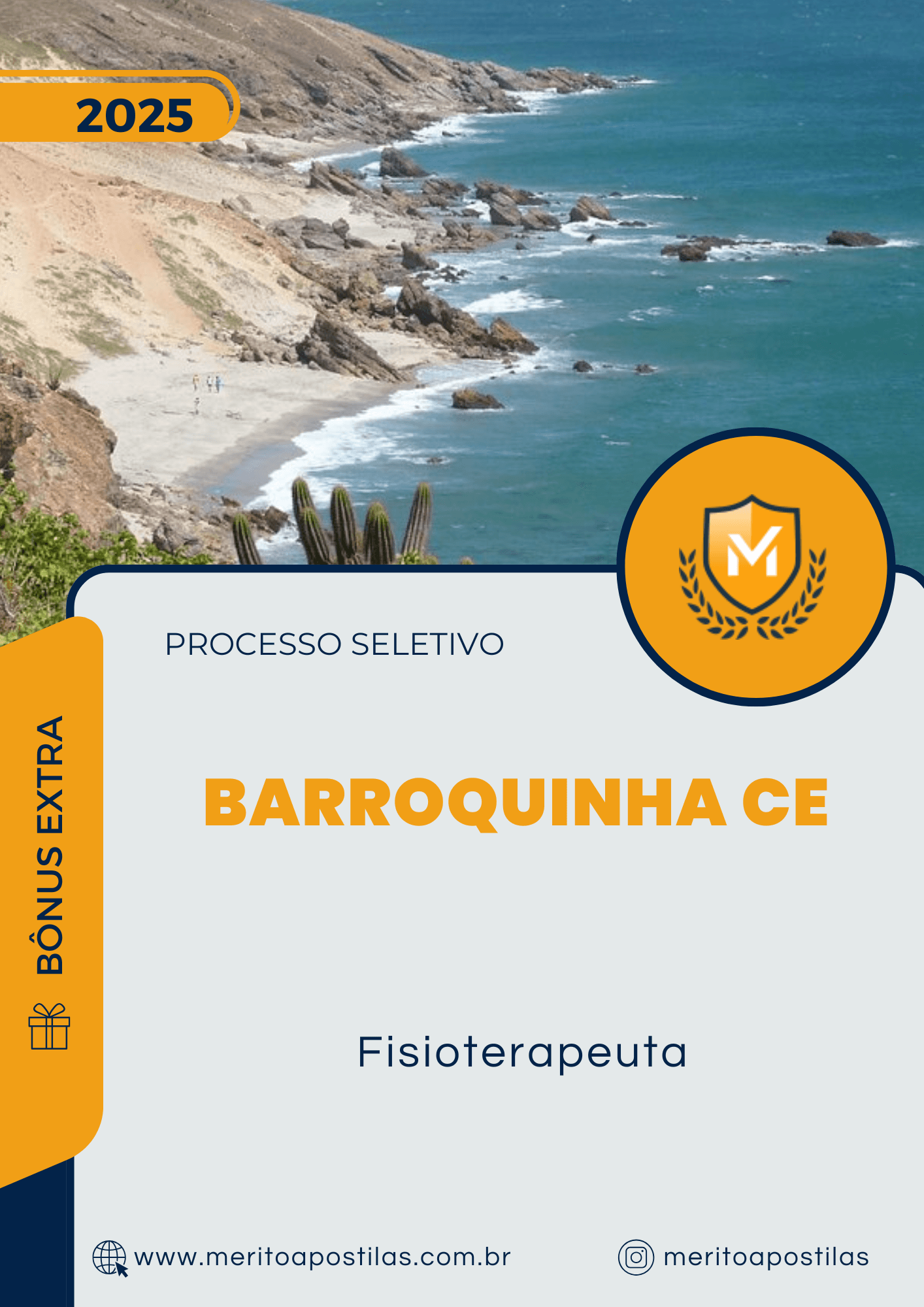 Apostila Fisioterapeuta Processo Seletivo Barroquinha CE 2025
