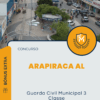 Apostila Guarda Civil Municipal 3 Classe Concurso Arapiraca AL 2025