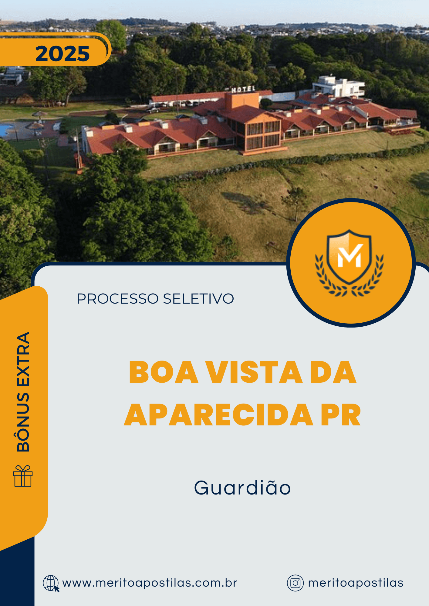 Apostila Guardião Processo Seletivo Boa Vista da Aparecida PR 2025