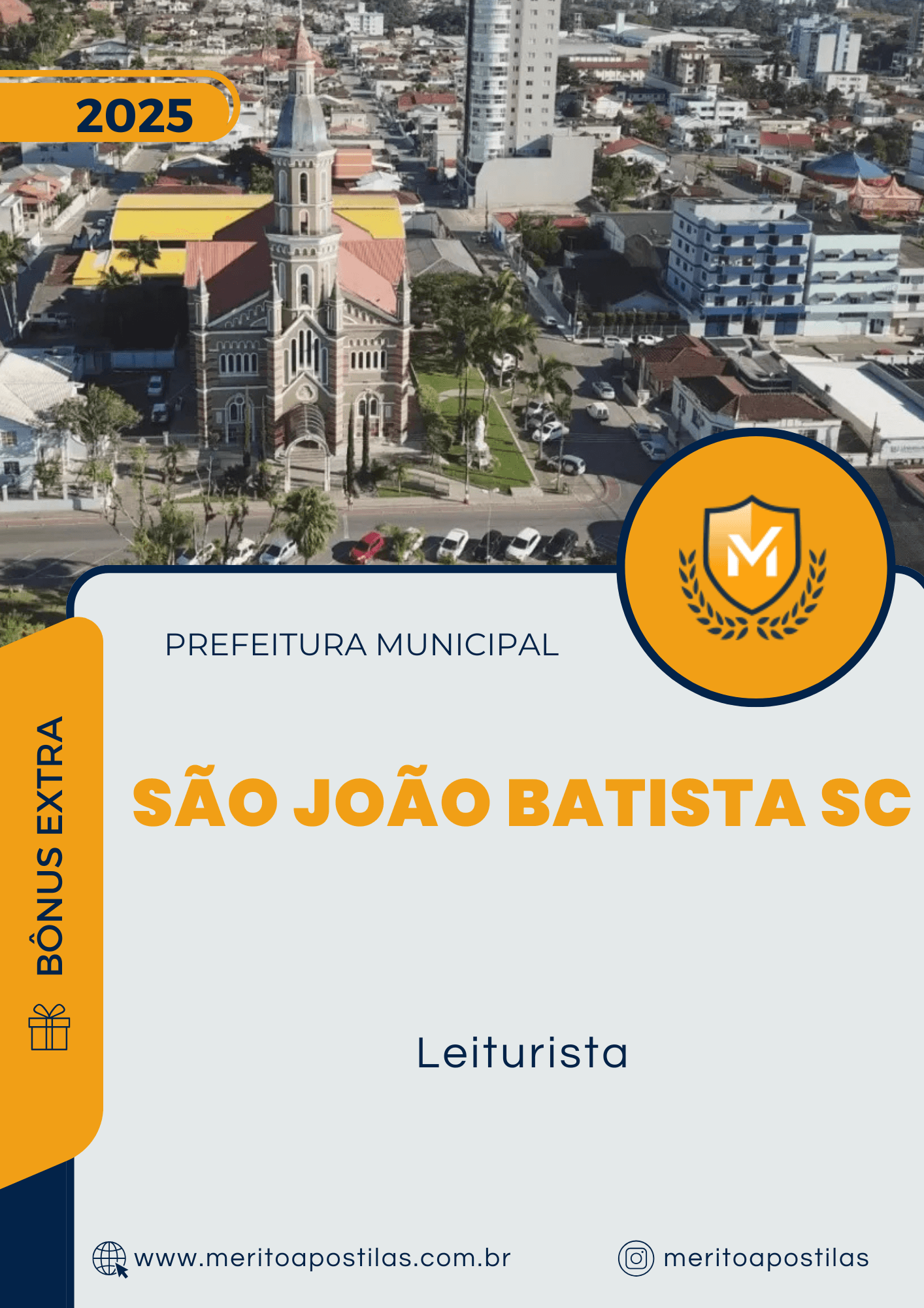 Apostila Leiturista Prefeitura de São João Batista SC 2025