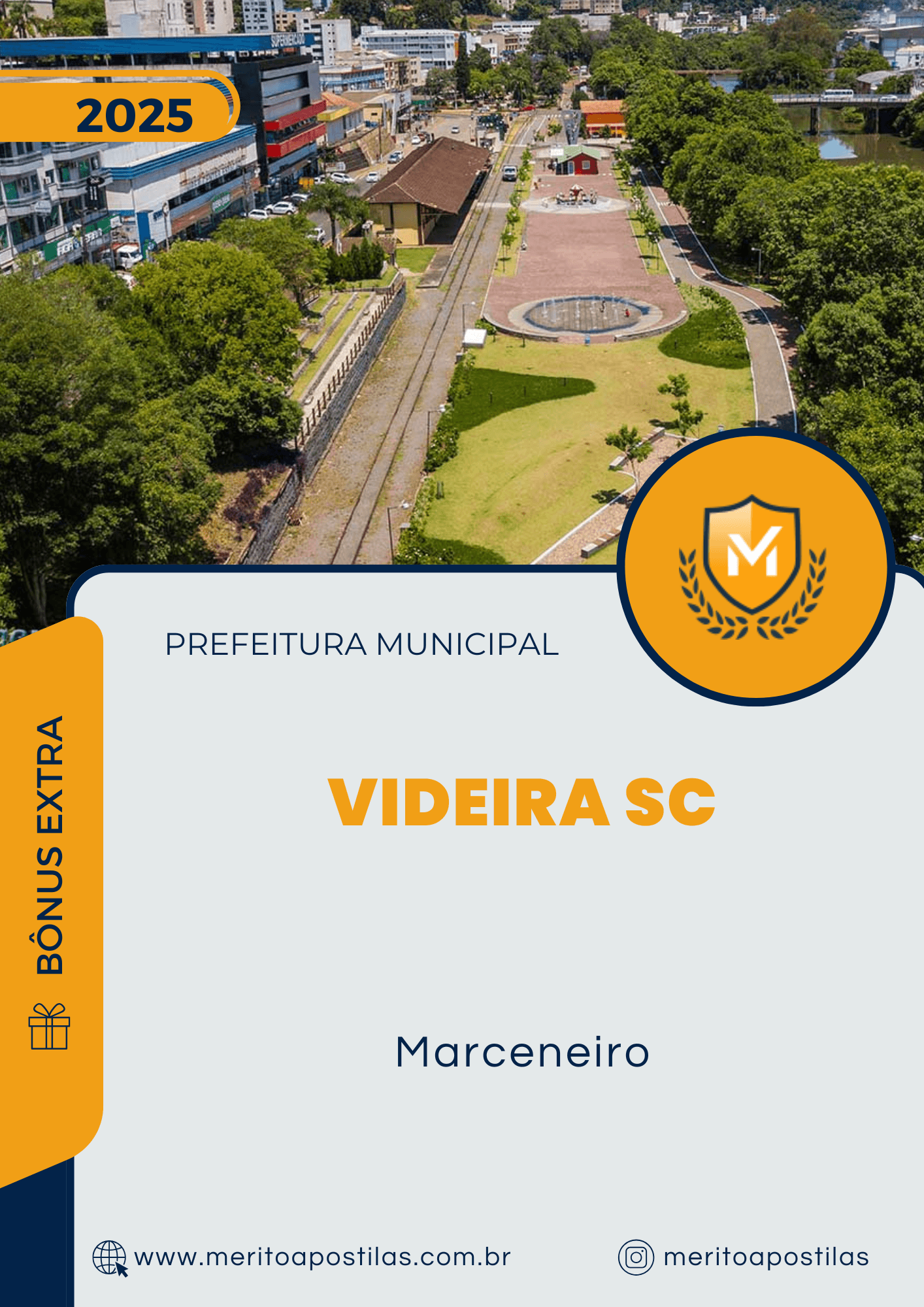 Apostila Marceneiro Prefeitura de Videira SC 2025